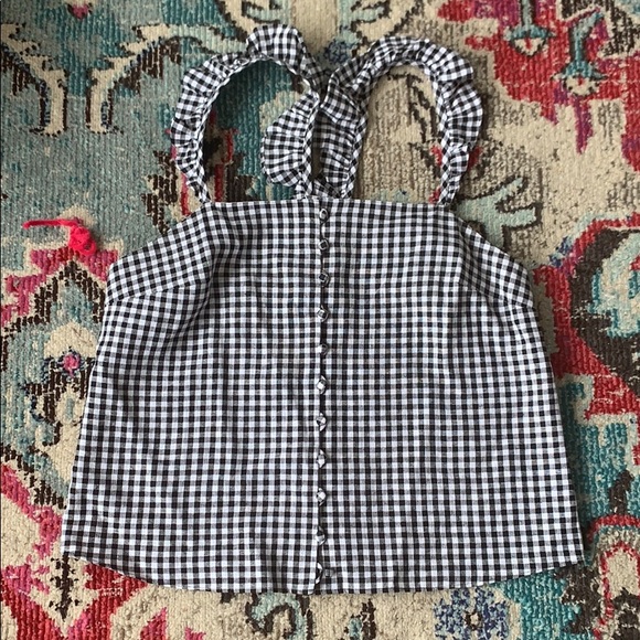 Madewell Tops - Madewell Checkered Blouse